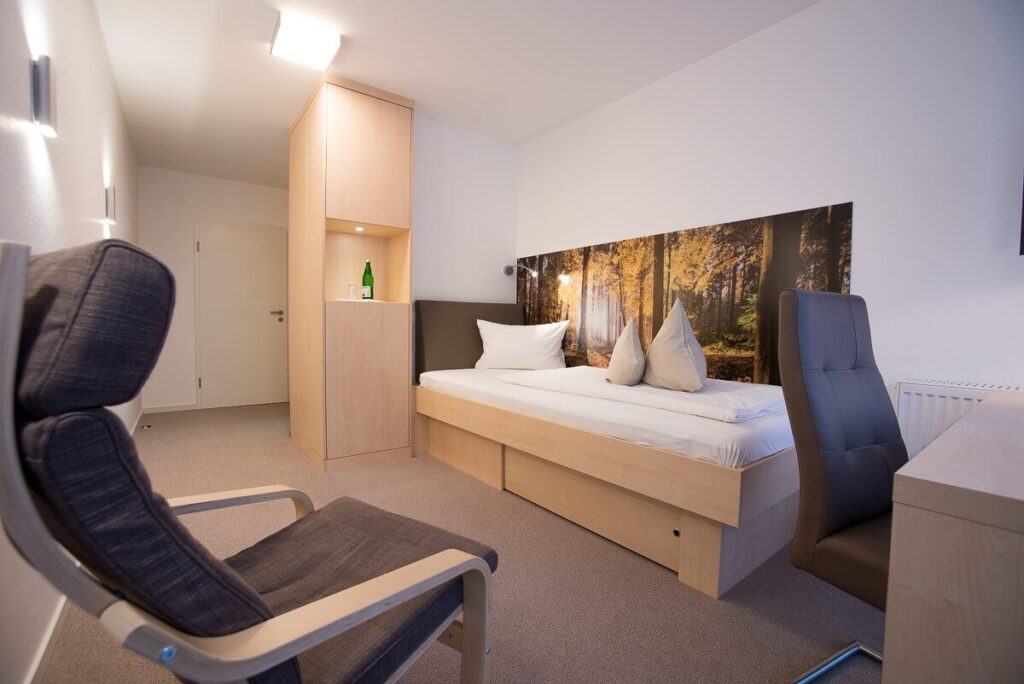 Klinikzimmer Deluxe in unserer Entzugsklinik