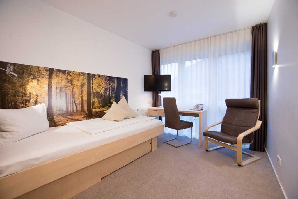 Klinikzimmer Deluxe in unserer Entzugsklinik